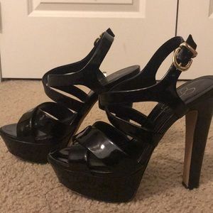 Jessica Simpson Strappy Platform Heels